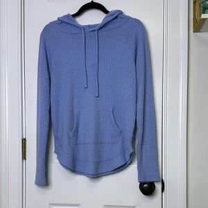 SO Blue Casual Hoodie with Relaxed Fit